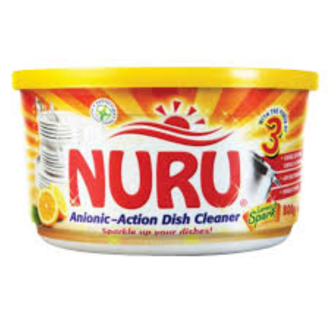 NURU DISH WASHING PASTE LEMON 400G